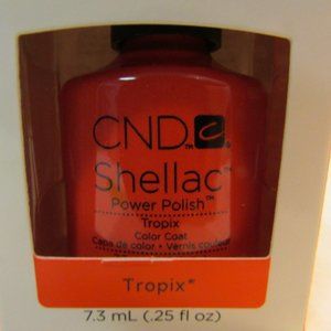 CND Shellac Brand Power Polish Color Coat “Tropix” .25 oz